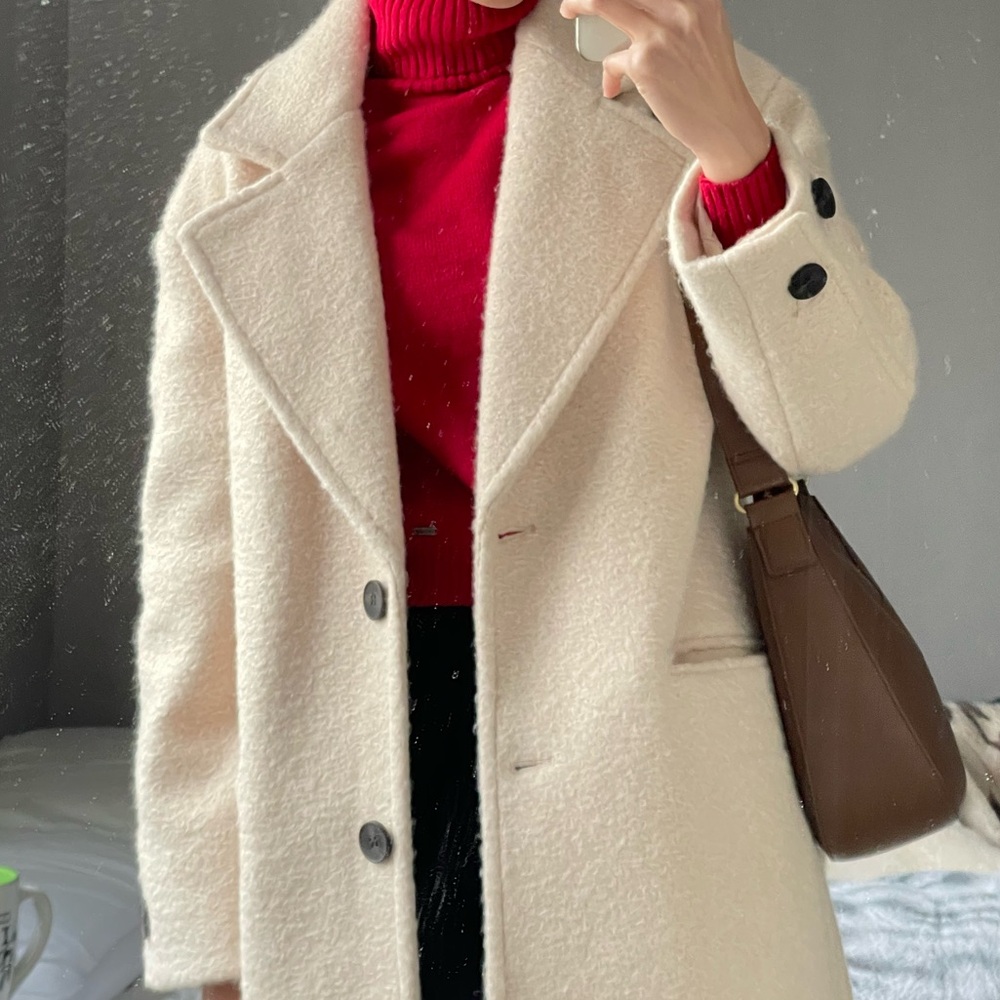 White trench coat